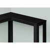 Monarch Specialties Accent Table, Console, Entryway, Narrow, Corner, Living Room, Bedroom, Black Laminate, Transitional I 3657